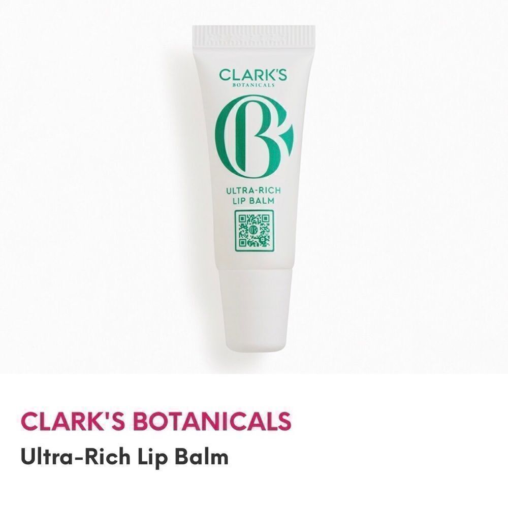 NEW … CLARK’S BOTANICALS Ultra Rich Lip Balm